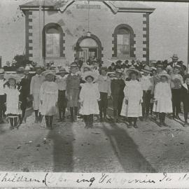 School Children at the Virginia Institute Opening