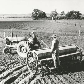 Gordon Rupert Andrews on his farm