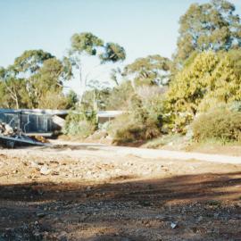 Cambridge Flats Demolition Site 1986