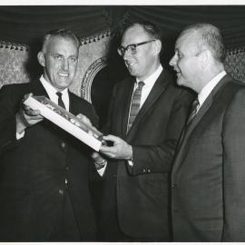 Presentation Of Plaque To Sister City, Fremont California
