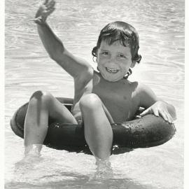 Michael Bois at the Elizabeth Aquadome: 1987