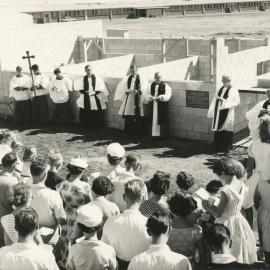St Paul's Church Of England Foundation Ceremony : 1959