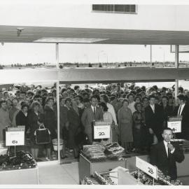 Opening of John Martins, Elizabeth Shopping Centre: 1964