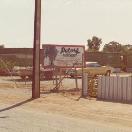 Peters Nursery.