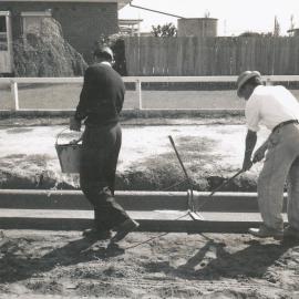 Roadworkers at Evanston Gardens