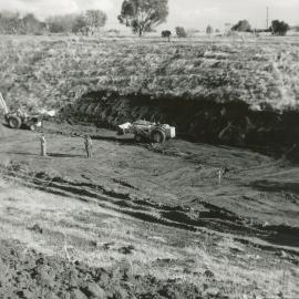 Dam Construction at Evanston Gardens