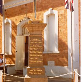 Smithfield Institute rededication of monument 