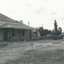 Demolition of Smithfield Railway Station