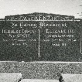Uley Chapel & Cemetery - McKenzie Headstone