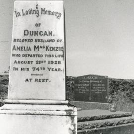 Uley Cemetery - Duncan McKenzie