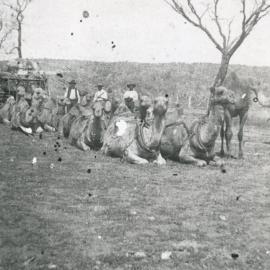 J.A Ryan and Edward Ryan at Alice Springs