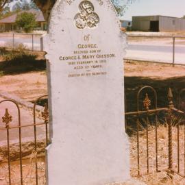 Angle Vale Cemetery: George Chesson