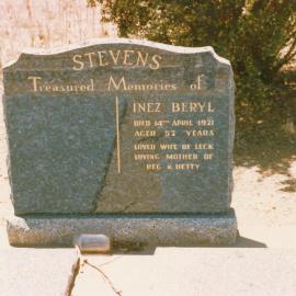 Angle Vale Cemetery: Stevens