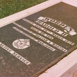 Angle Vale Cemetery: Worden