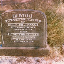 Angle Vale Cemetery: Fradd