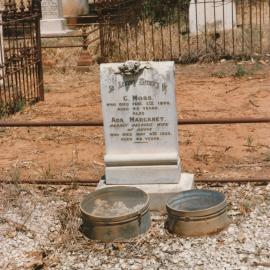 Moss grave, Angle Vale Cemetery