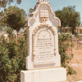 Angle Vale Cemetery: Badman