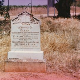 Angle Vale Cemetery: Patterson Plot