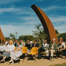 Elephant Tusks sculpture 