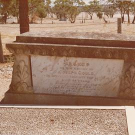 Joseph Gould grave, One Tree Hill Cemetery