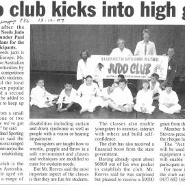 Elizabeth Special Needs Judo Club