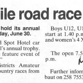 Elizabeth 10 Mile Race