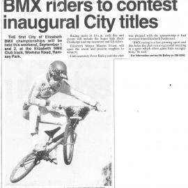 Elizabeth BMX Championships