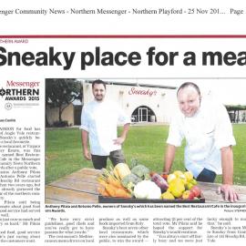 Sneaky's Restuarant, Angle Vale