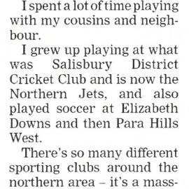 We were always playing cricket