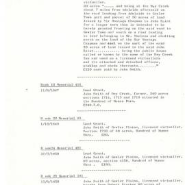 John Smith Land Grants