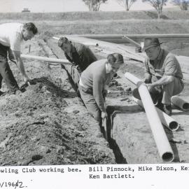 Elizabeth Bowling Club: 1962