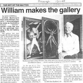 William Von Allis, Artist