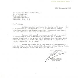 Elizabeth Relay Messages, 1989