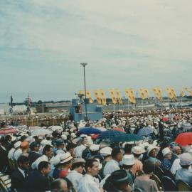Queen Elizabeth II visit to Elizabeth in 1963