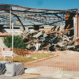 Demolition of Octagon Theatre