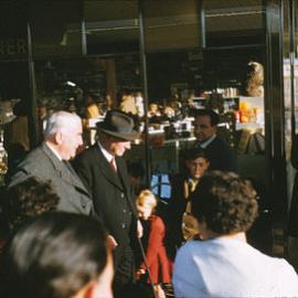 Prime Minister Menzies Inspects Elizabeth