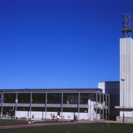 Elizabeth Library under Construction