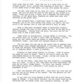 Alice: A Rememberance