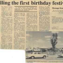 Elizabeth Birthday Celebrations