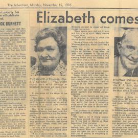 Elizabeth Comes of Age