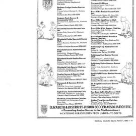 Elizabeth & District Junior Soccer Association