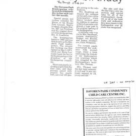 Davoren Park Kindergarten