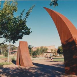 Elizabeth tusk sculpture