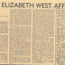 Elizabeth West High School 