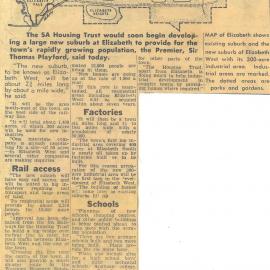 New 2250 home suburb soon for Elizabeth