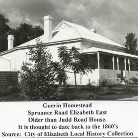 Former Guerin Homestead, Spruance Road, Elizabeth East