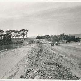 Highway Bridge construction, Carisbrooke Park, Salisbury: 1959