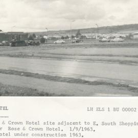 Rose and Crown Site: 1963.