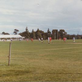 Football game at Elizabeth
