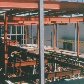 Construction of Elizabeth Public Library: 1968